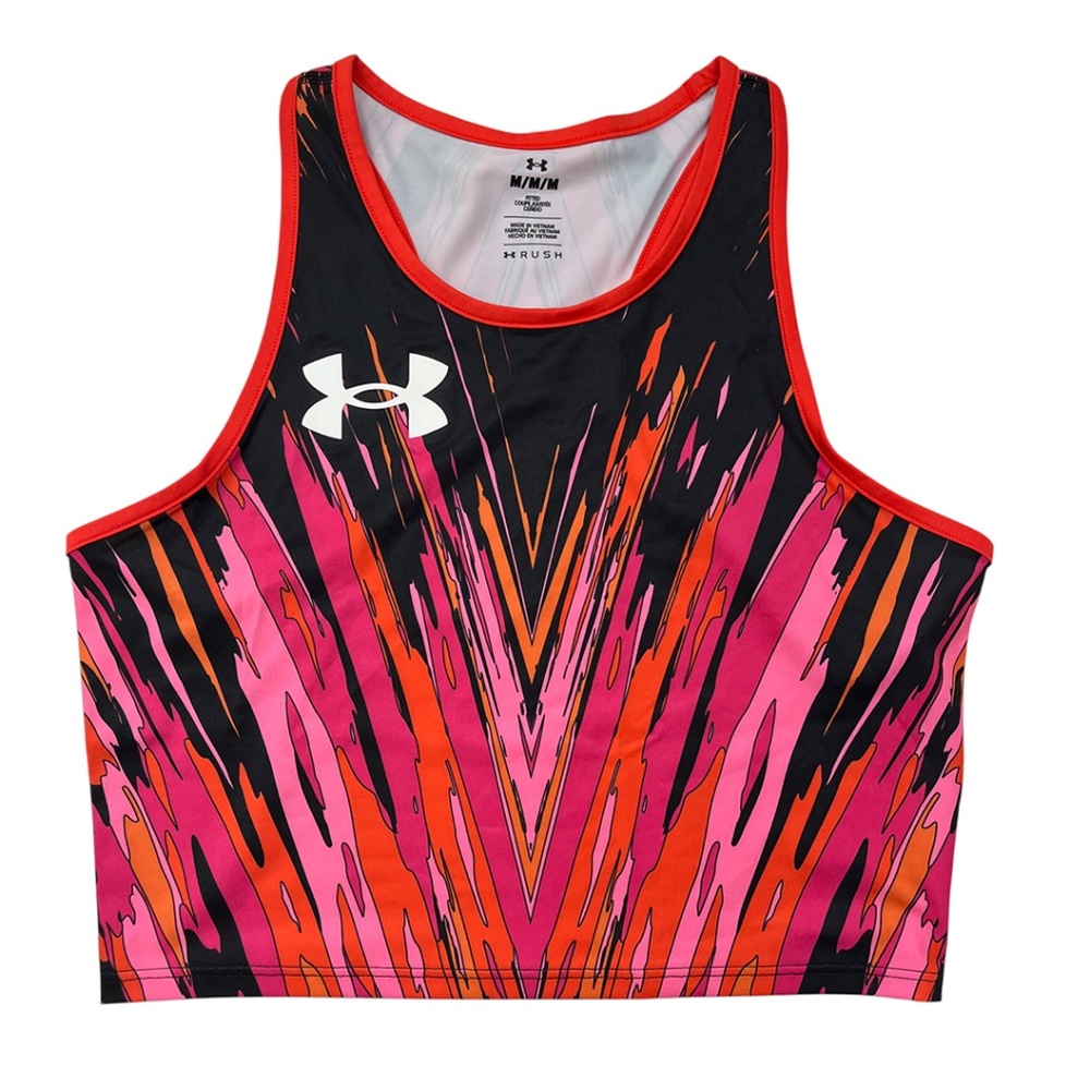 Under Armour Pro Runner Cropped Fitted Tank Top Women’s Medium